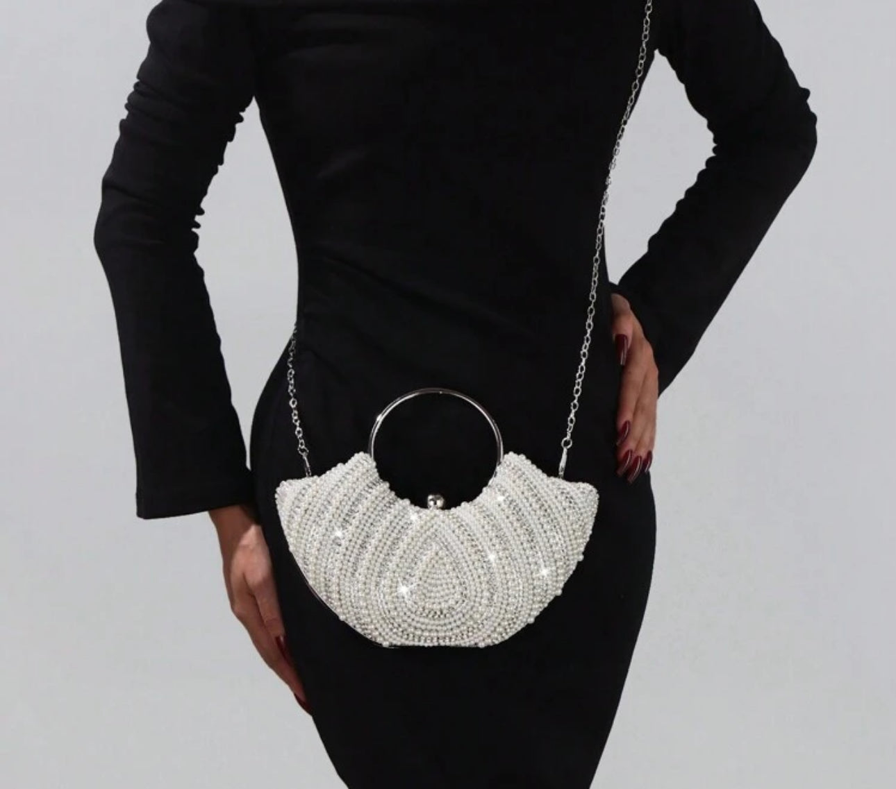 Sac de soirée Éclat perlé