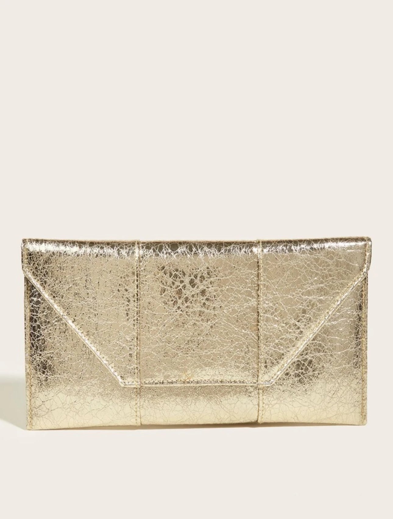 Pochette Élégance Dorée