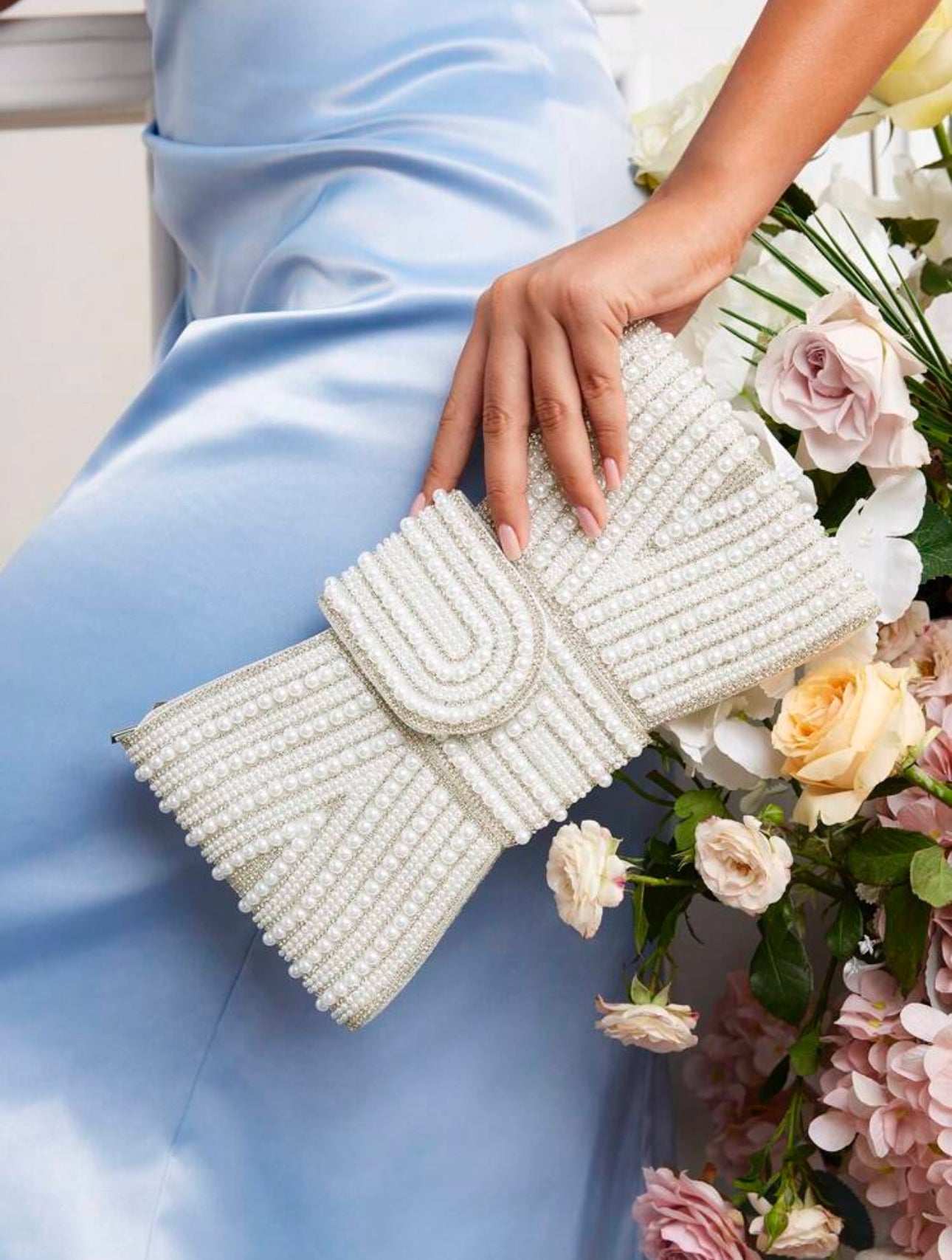 Pochette Lune Argentée
