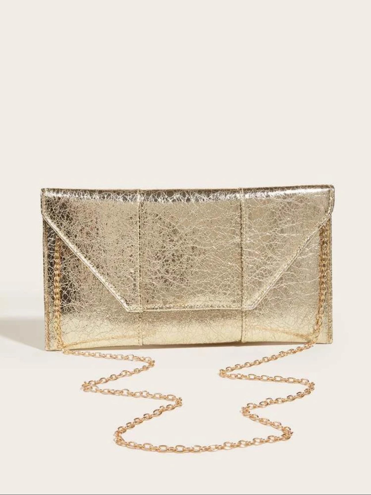 Pochette Élégance Dorée