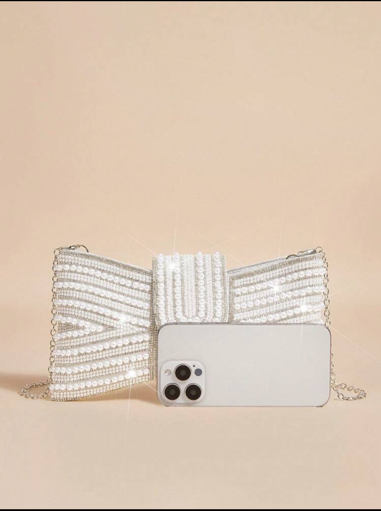 Pochette Lune Argentée