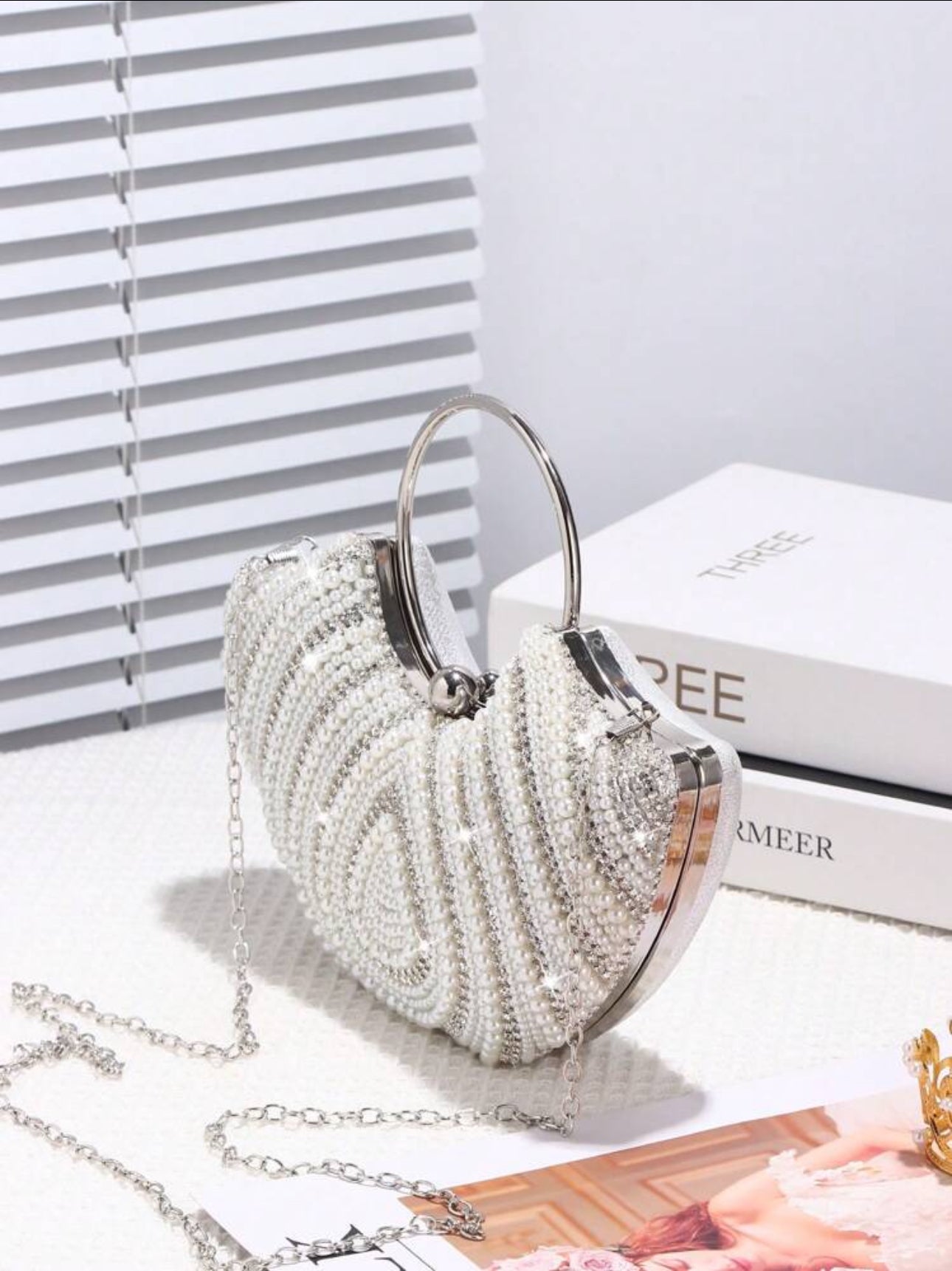 Sac de soirée Éclat perlé
