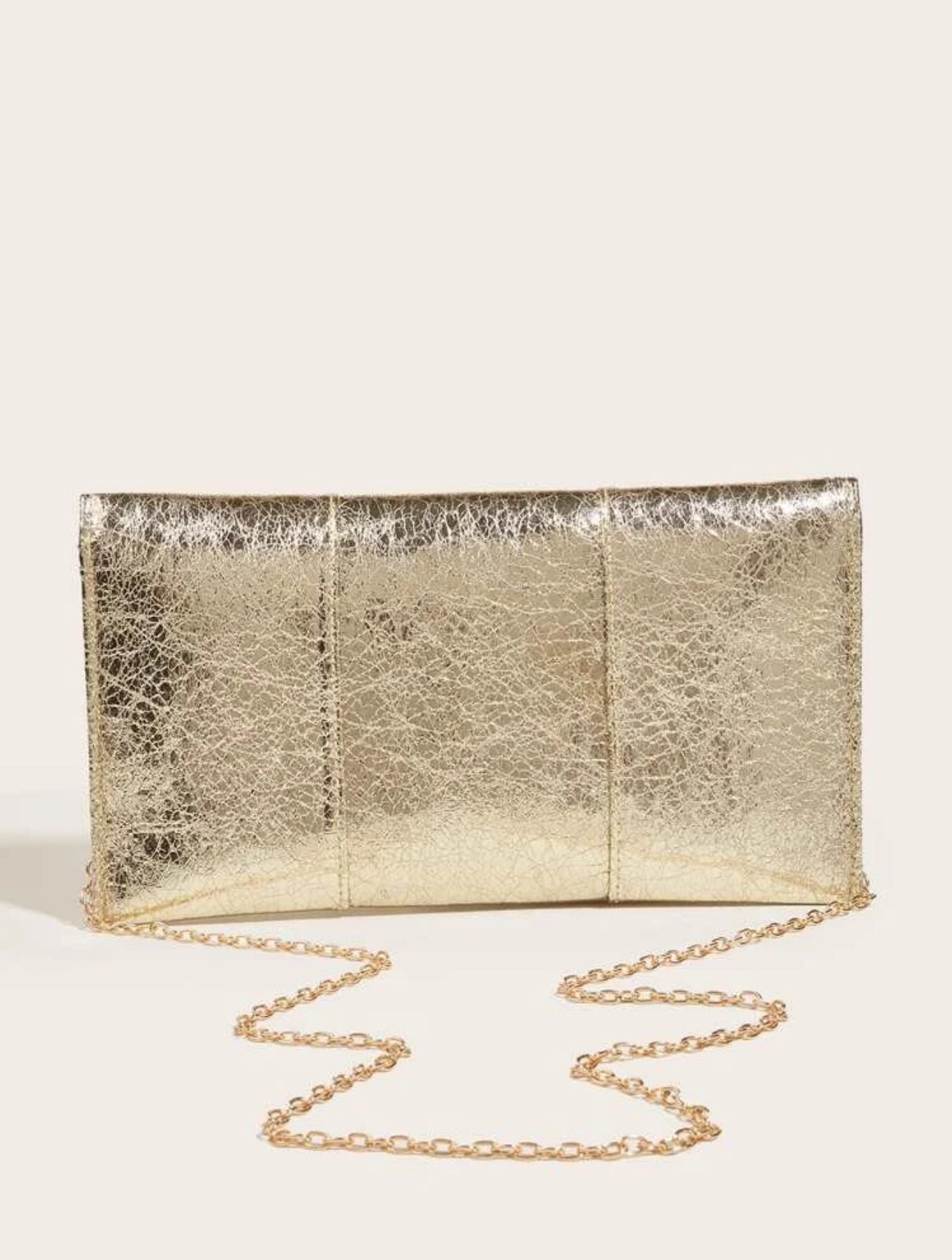 Pochette Élégance Dorée